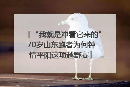 “我就是冲着它来的” 70岁山东跑者为何钟情平阳这项越野赛