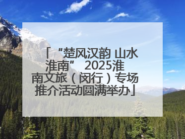 “楚风汉韵 山水淮南” 2025淮南文旅（闵行）专场推介活动圆满举办