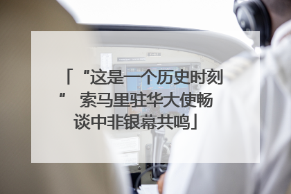 “这是一个历史时刻” 索马里驻华大使畅谈中非银幕共鸣