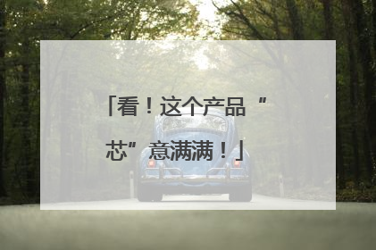 看！这个产品“芯”意满满！