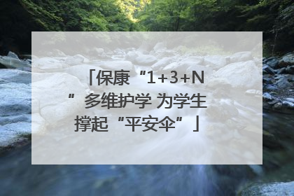 保康“1+3+N”多维护学 为学生撑起“平安伞”