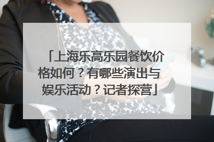 上海乐高乐园餐饮价格如何？有哪些演出与娱乐活动？记者探营