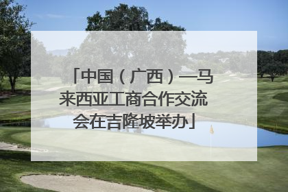 中国（广西）—马来西亚工商合作交流会在吉隆坡举办