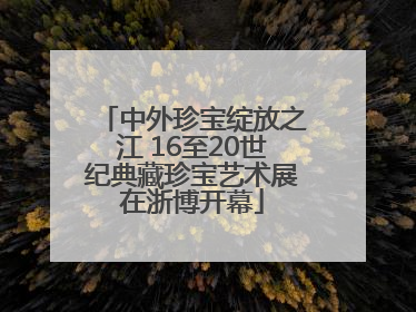中外珍宝绽放之江 16至20世纪典藏珍宝艺术展在浙博开幕