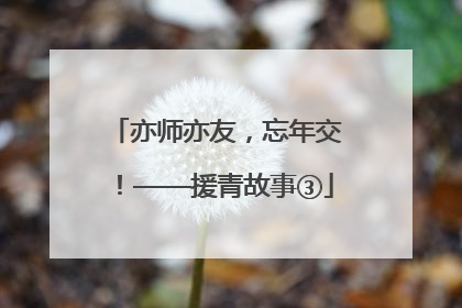 亦师亦友，忘年交！——援青故事③