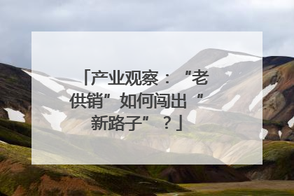 产业观察：“老供销”如何闯出“新路子”？