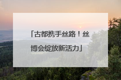 古都携手丝路！丝博会绽放新活力