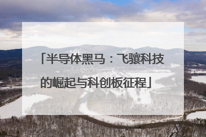 半导体黑马：飞骧科技的崛起与科创板征程