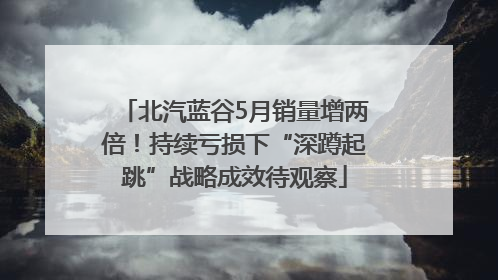 北汽蓝谷5月销量增两倍！持续亏损下“深蹲起跳”战略成效待观察