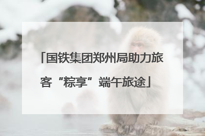 国铁集团郑州局助力旅客“粽享”端午旅途