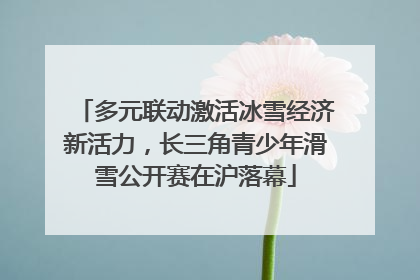 多元联动激活冰雪经济新活力，长三角青少年滑雪公开赛在沪落幕