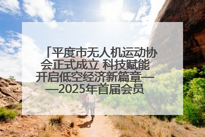 平度市无人机运动协会正式成立 科技赋能开启低空经济新篇章——2025年首届会员大会暨无人机应用发展论坛成功举办