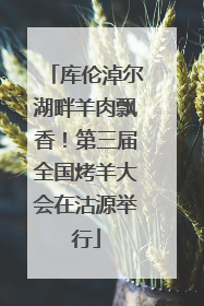 库伦淖尔湖畔羊肉飘香！第三届全国烤羊大会在沽源举行