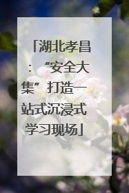 湖北孝昌：“安全大集”打造一站式沉浸式学习现场