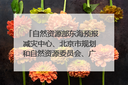 自然资源部东海预报减灾中心、北京市规划和自然资源委员会、广东省林业系统等正在招聘｜招聘信息