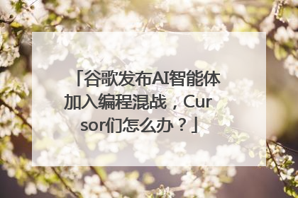 谷歌发布AI智能体加入编程混战，Cursor们怎么办？