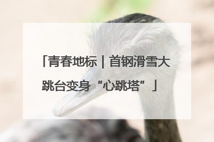 青春地标｜首钢滑雪大跳台变身“心跳塔”