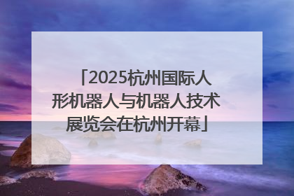 2025杭州国际人形机器人与机器人技术展览会在杭州开幕