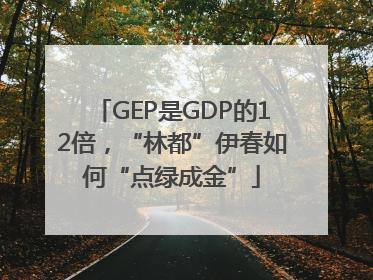 GEP是GDP的12倍，“林都”伊春如何“点绿成金”