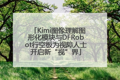Kimi图像理解图形化模块与DFRobot行空板为视障人士开启新“视”界